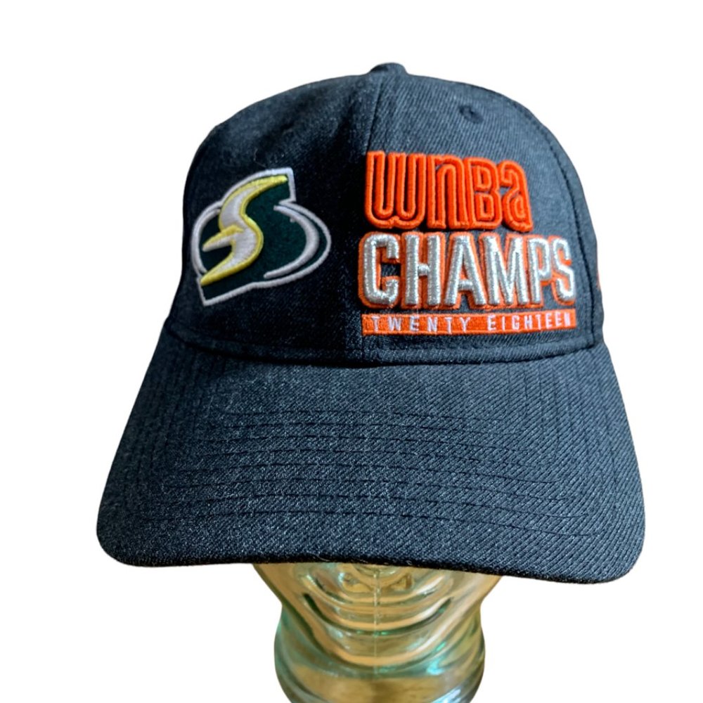 NEW ERA 9Twenty Seattle Storm 2018 WNBA Champs Champions Snapback Hat Cap